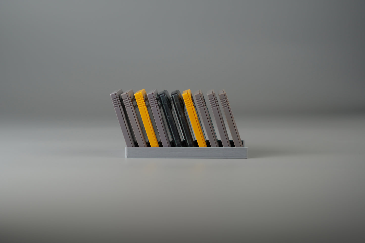 Stand, display stand for 10 Nintendo Gameboy games modules