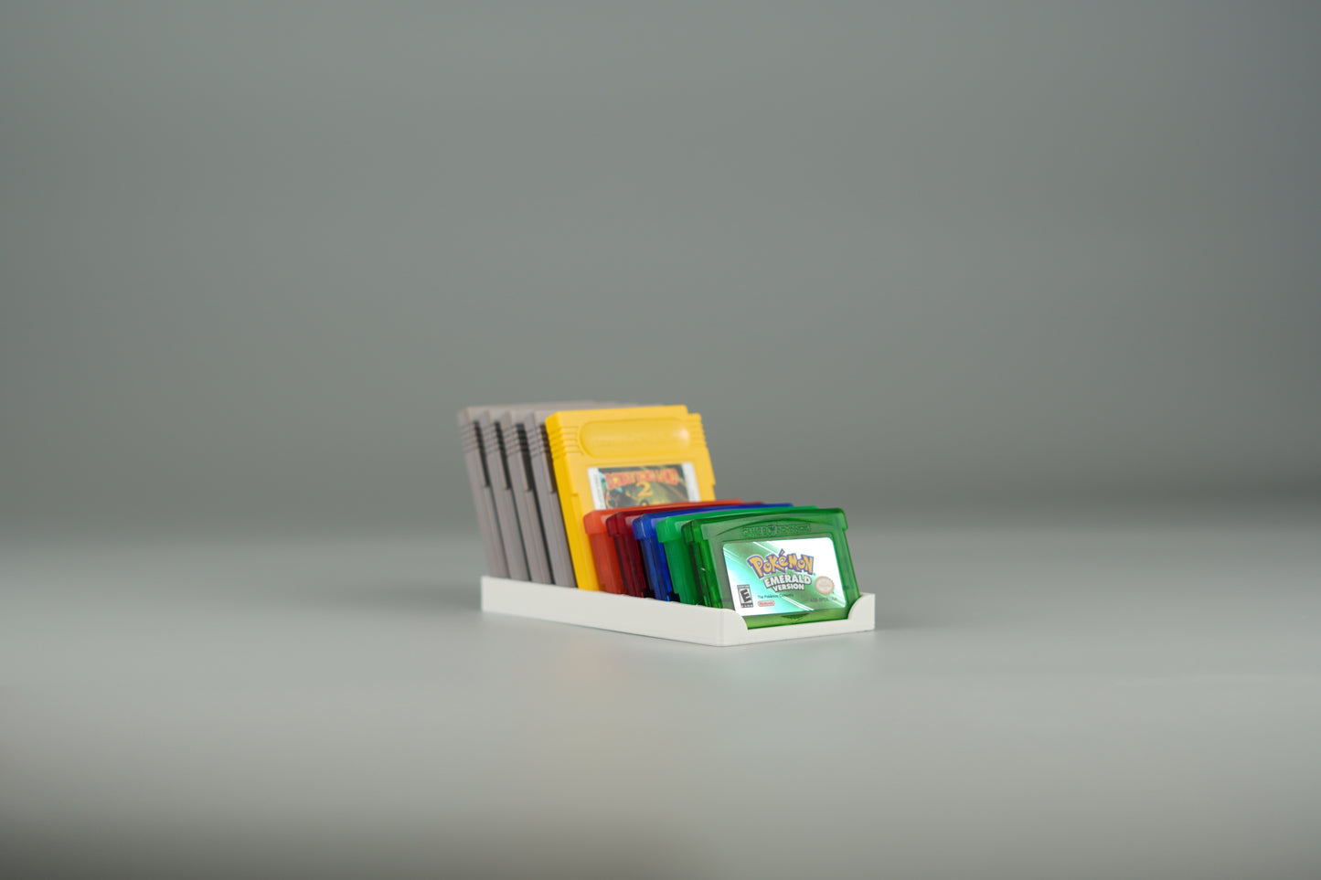 Stand, display stand for 15 Nintendo Gameboy games modules