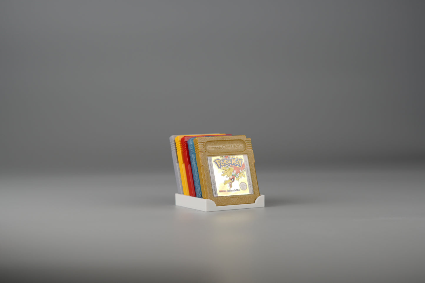 Stand, display stand for 5 Nintendo Gameboy games modules