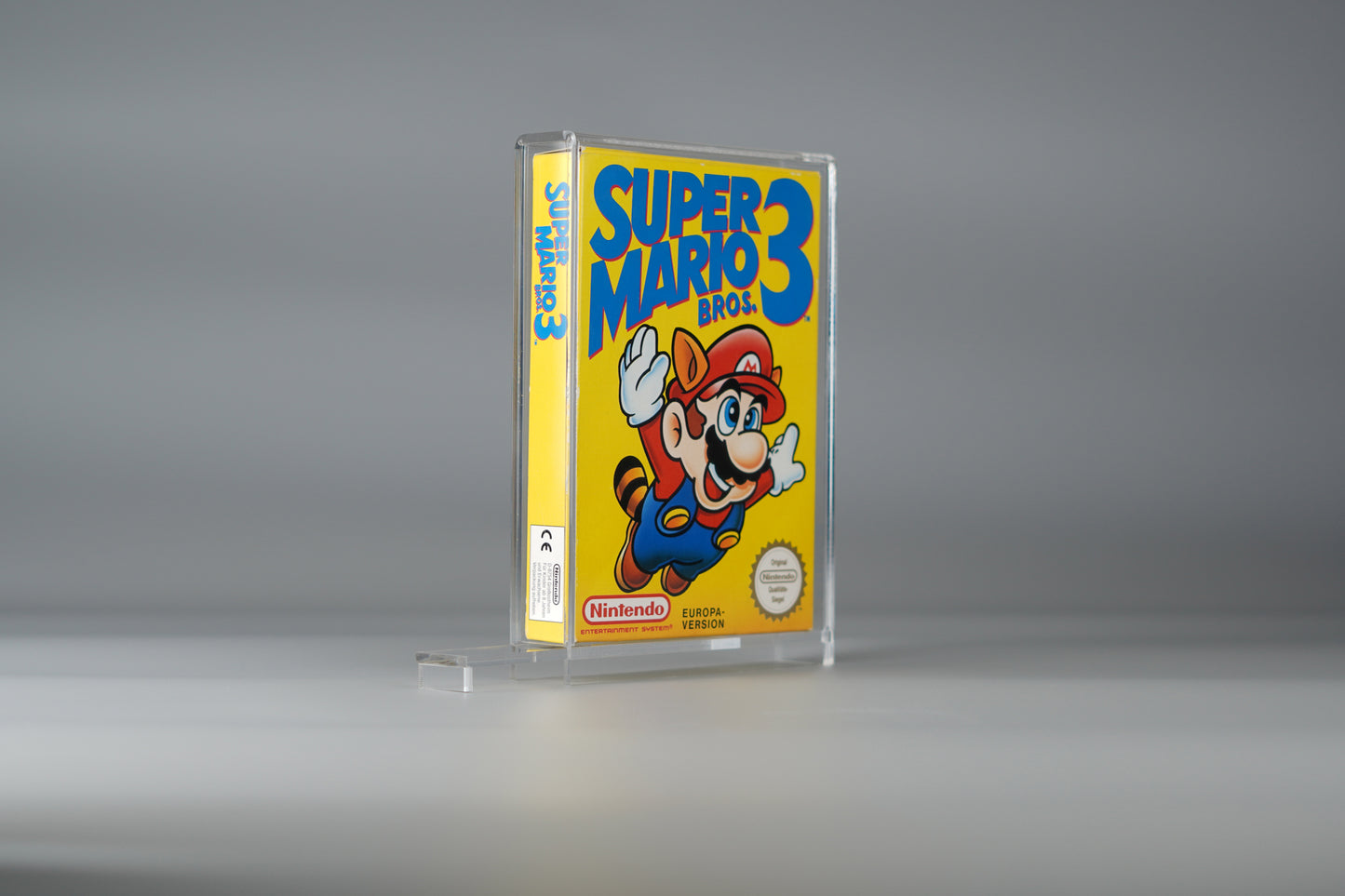 Acrylic Box Display Case for Nintendo NES Game OVP with UV Protection