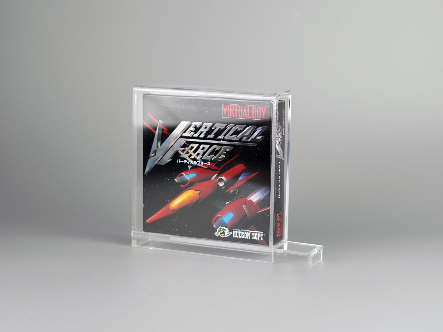 Acryl Box Display Case für Nintendo Virtualboy Spiel OVP mit UV-Schutz