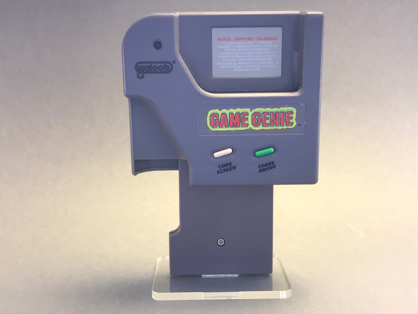 Acryl Aufsteller, Displayständer für Gameboy Modul Aufsteller, Displayständer für Gameboy Classic, Color, Advance