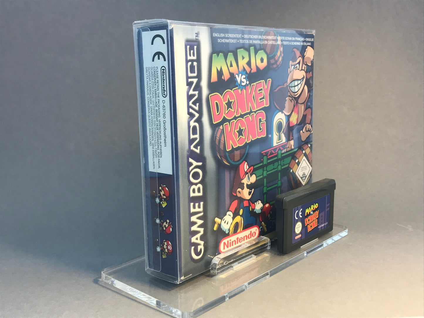 Gameboy Modul + OVP Box Aufsteller, Displayständer