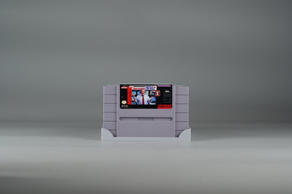 Aufsteller, Displayständer für Nintendo Super Nintendo SNES NTSC US Spiele Module