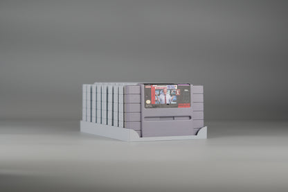 Aufsteller, Displayständer für Nintendo Super Nintendo SNES NTSC US Spiele Module