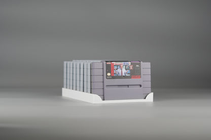 Aufsteller, Displayständer für Nintendo Super Nintendo SNES NTSC US Spiele Module