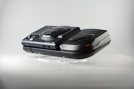 Aufsteller, Display Stand für SEGA Mega Drive Genesis CD 2