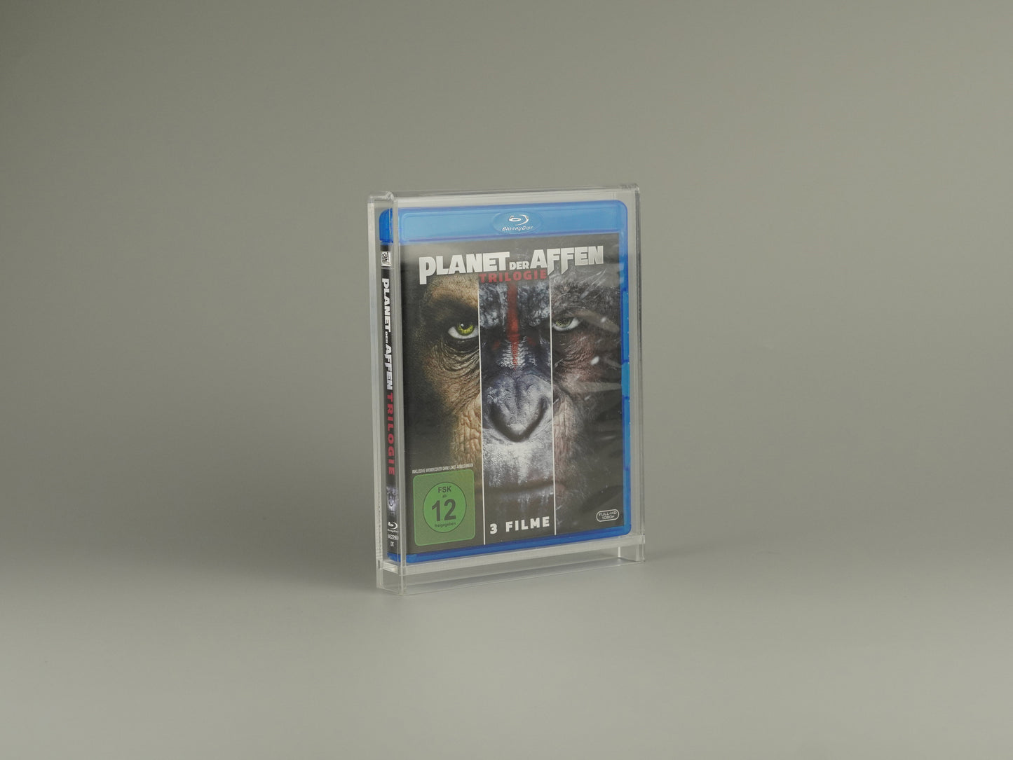 Acryl Schutzcase Display Case Box für Bluray Film OVP mit UV-Schutz