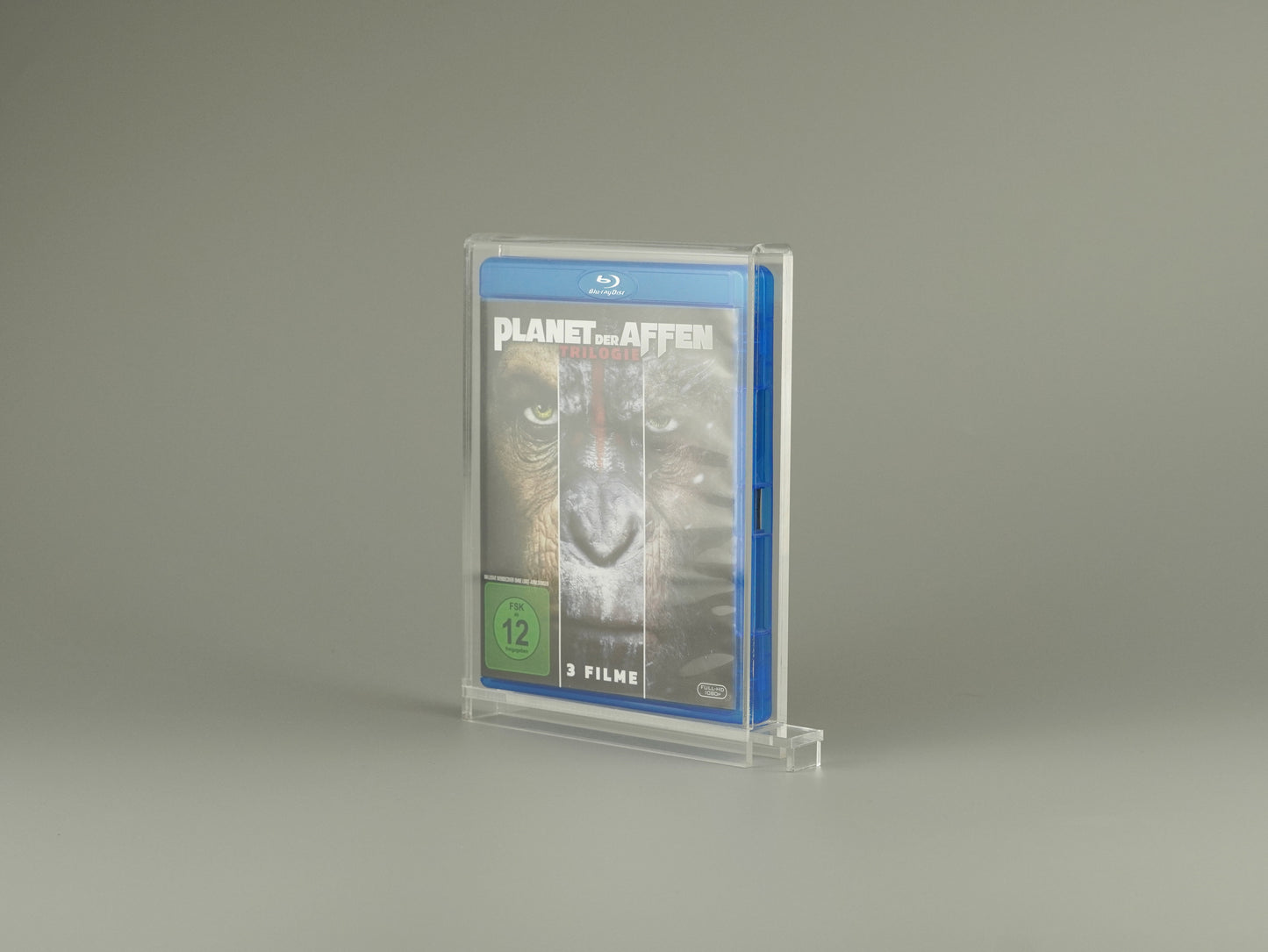 Acryl Schutzcase Display Case Box für Bluray Film OVP mit UV-Schutz