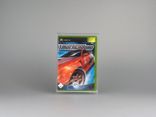 Acryl Schutzcase Display Case Box für Microsoft XBOX Classic Spiel OVP mit UV-Schutz