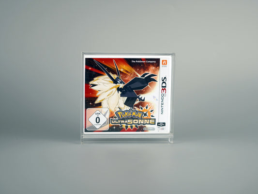 Acryl Box Display Case für Super Nintendo 3DS Spiel OVP mit UV-Schutz