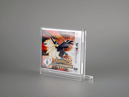 Acryl Box Display Case für Super Nintendo 3DS Spiel OVP mit UV-Schutz