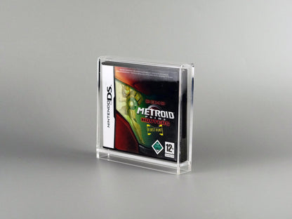 Acryl Box Display Case für Super Nintendo DS Spiel OVP mit UV-Schutz