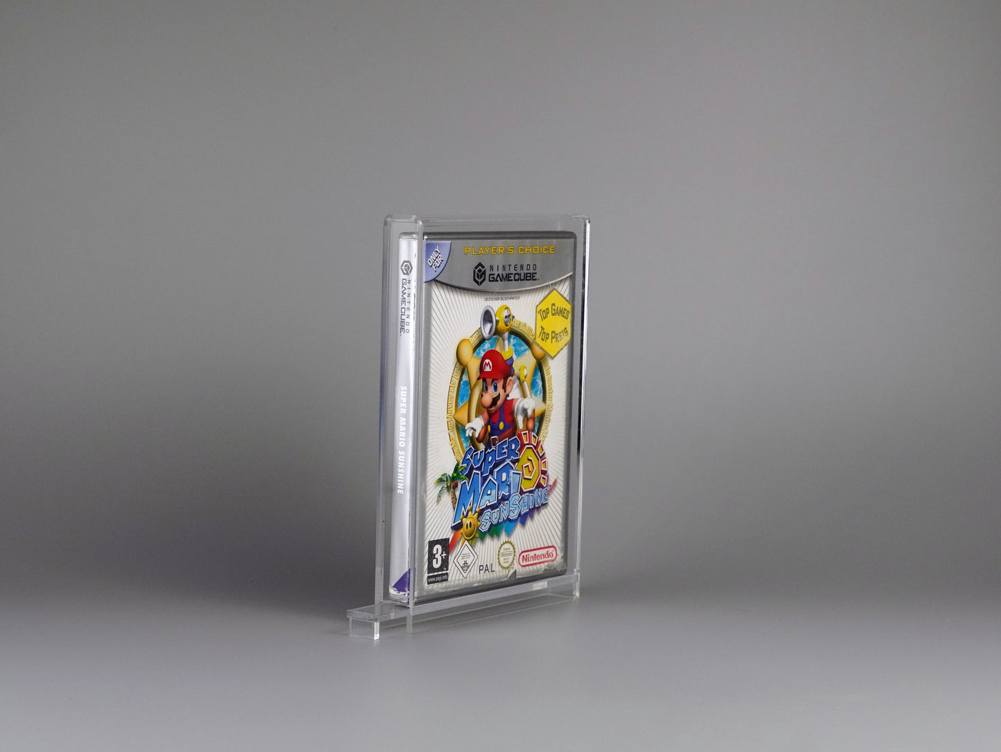 Acryl Box Display Case für Nintendo GameCube Spiel OVP mit UV-Schutz