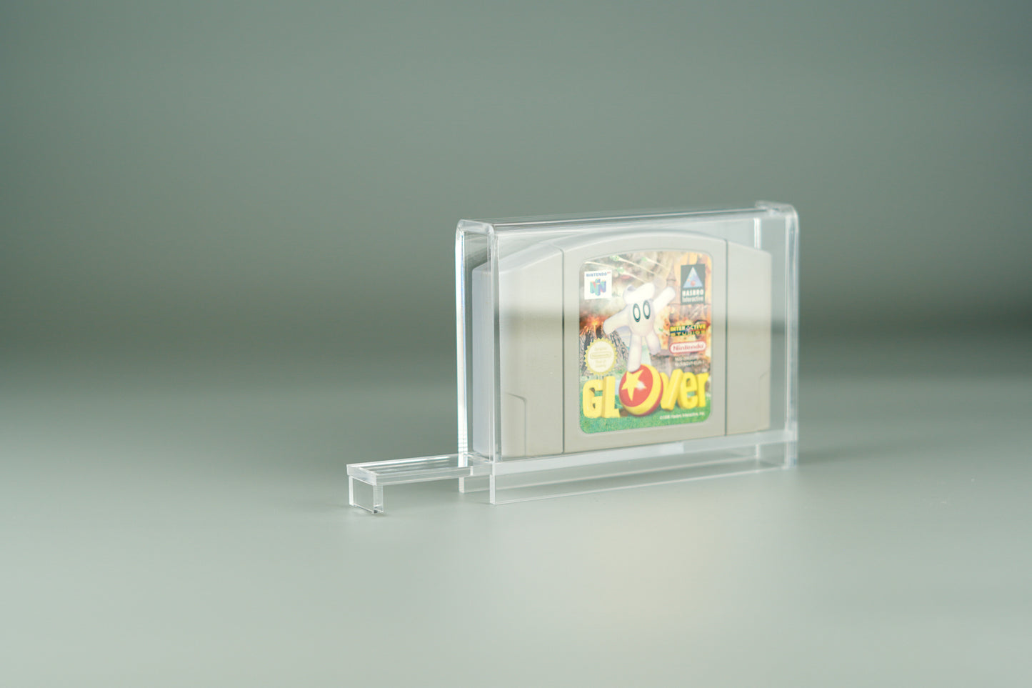 Acryl Box Display Case für Nintendo N64 Modul Spiel UV Schutz