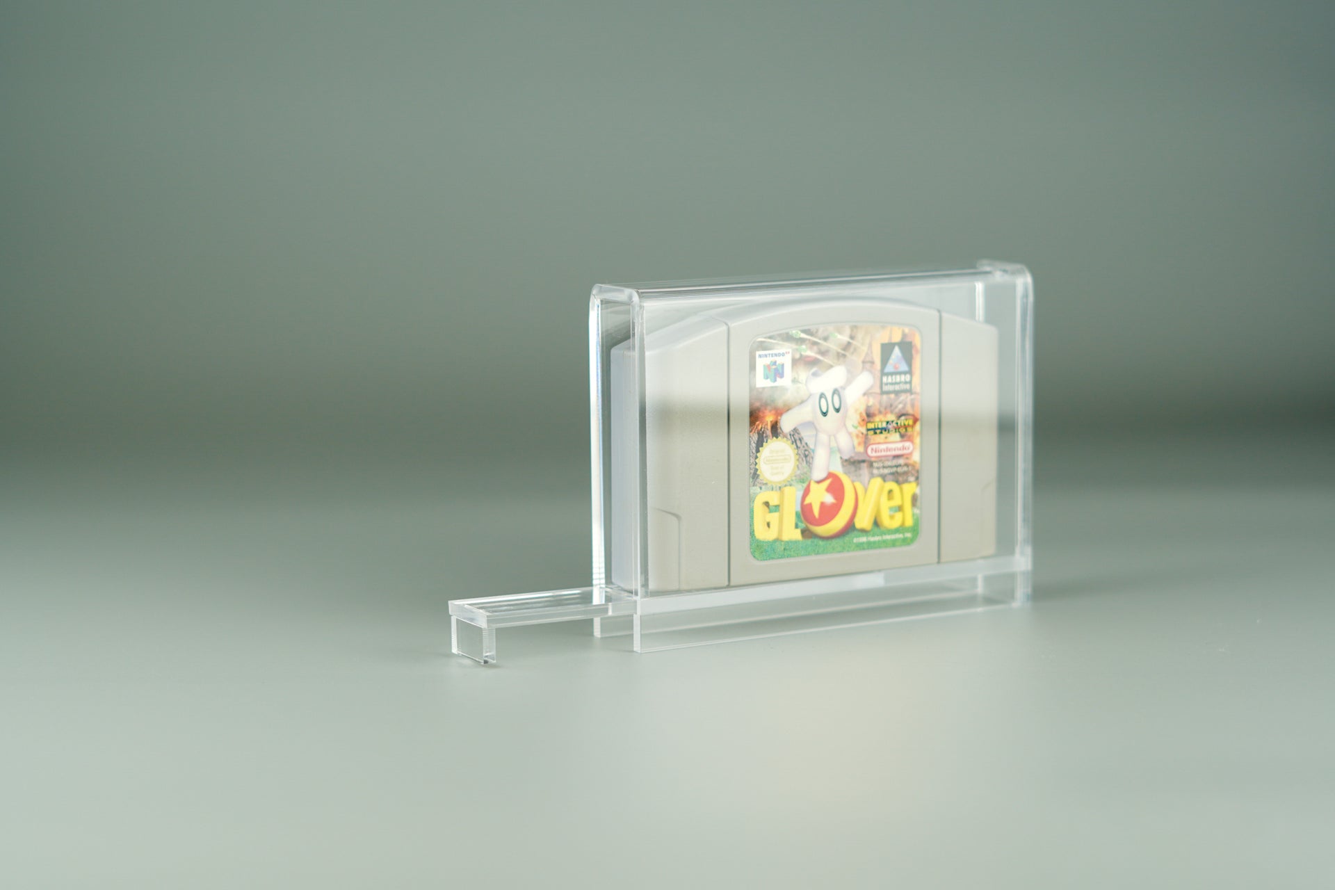 n64 spiele aufbewahrung Acryl Box Display Case für Nintendo N64 Modul Spiel UV Schutz – retroboter