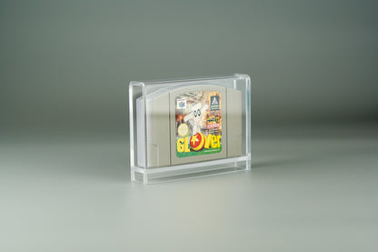 Acryl Box Display Case für Nintendo N64 Modul Spiel UV Schutz