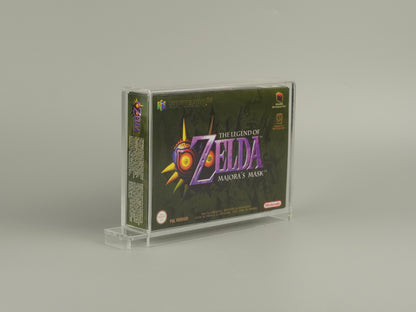 Acrylic Box Display Case for Nintendo N64 Game OVP with UV Protection