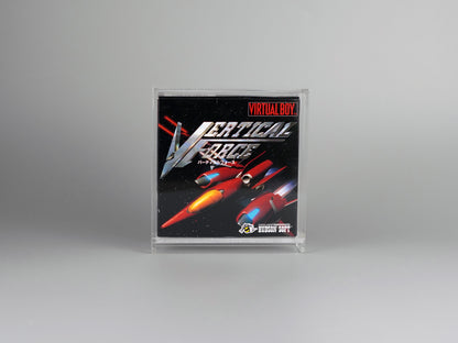 Acryl Box Display Case für Nintendo Virtualboy Spiel OVP mit UV-Schutz