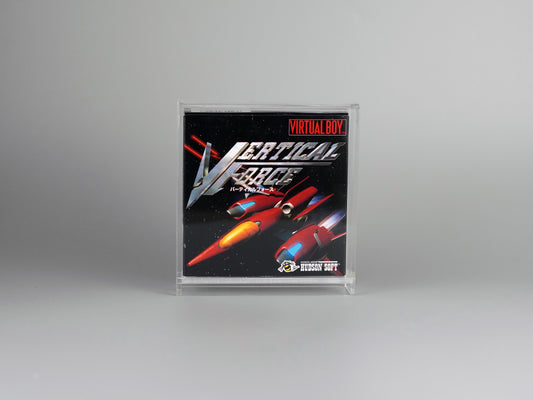 Acryl Box Display Case für Nintendo Virtualboy Spiel OVP mit UV-Schutz