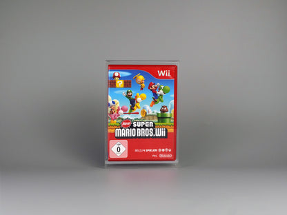 Acryl Box Display Case für Nintendo Wii Spiel OVP mit UV-Schutz