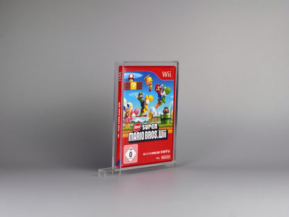 Acryl Box Display Case für Nintendo Wii Spiel OVP mit UV-Schutz