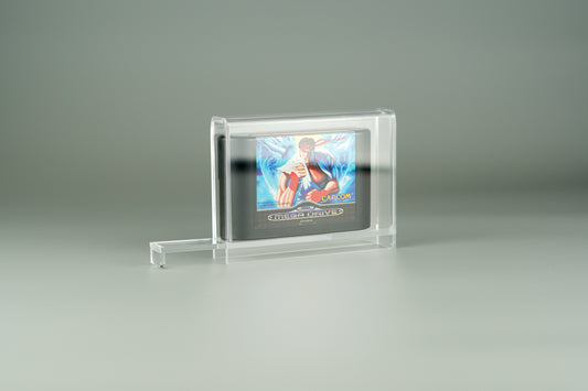 Acryl Box Display Case für SEGA Mega Drive Spiel OVP mit UV Schutz