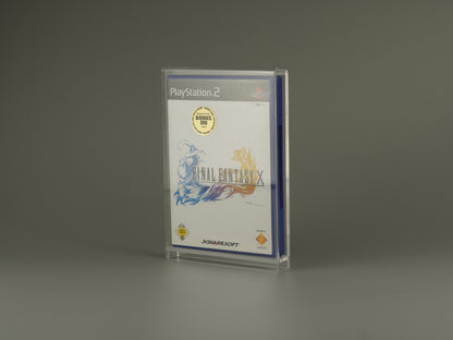 Acryl Box Display Case für Sony Playstation PS2 Spiel OVP mit UV-Schutz