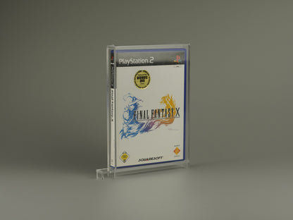 Acryl Box Display Case für Sony Playstation PS2 Spiel OVP mit UV-Schutz