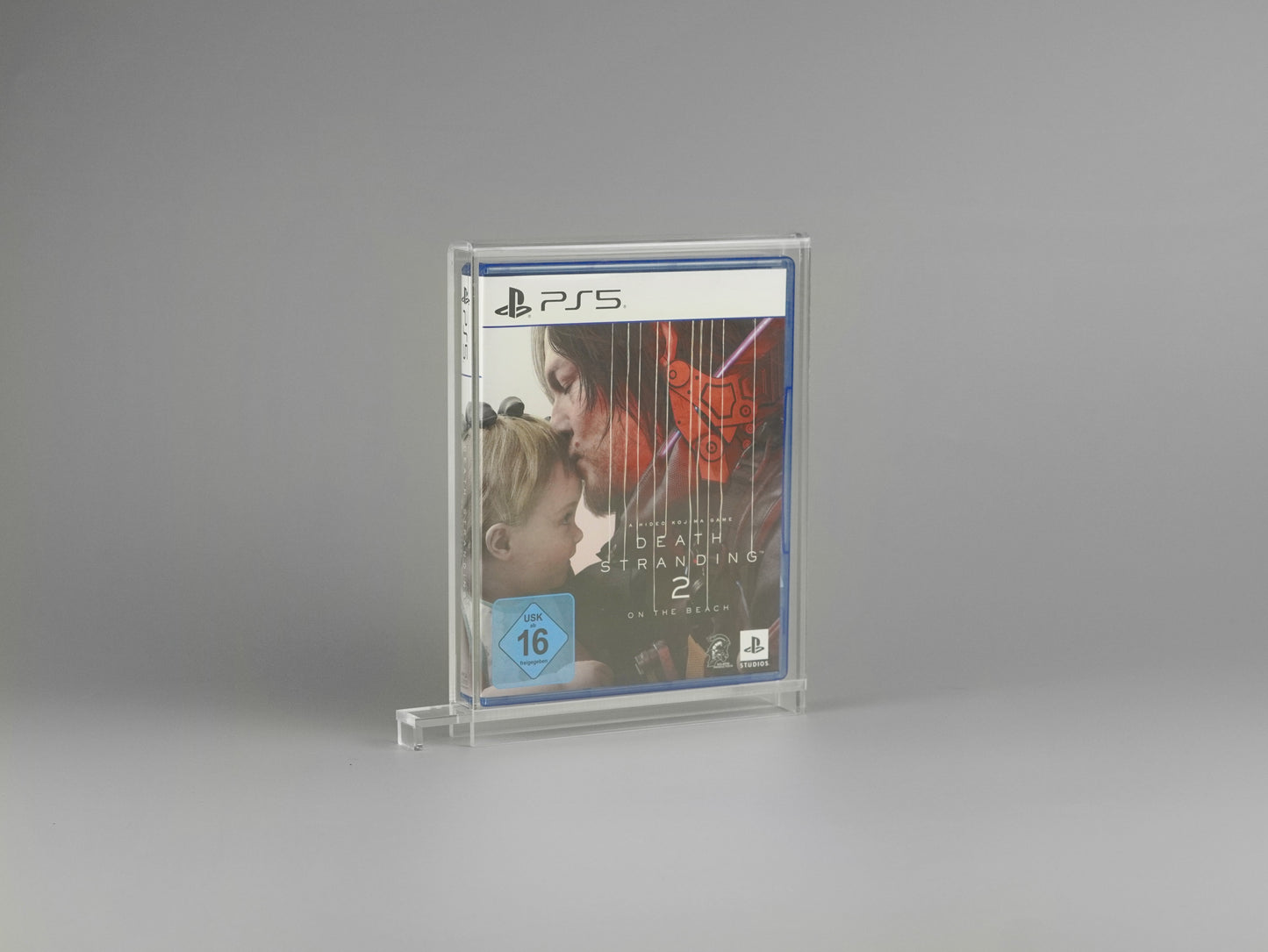 Acryl Box Display Case für Sony Playstation PS5 Spiel OVP mit UV-Schutz