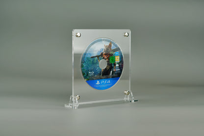 Acrylic stand, display stand for CD DVD Bluray media Playstation Xbox Wii
