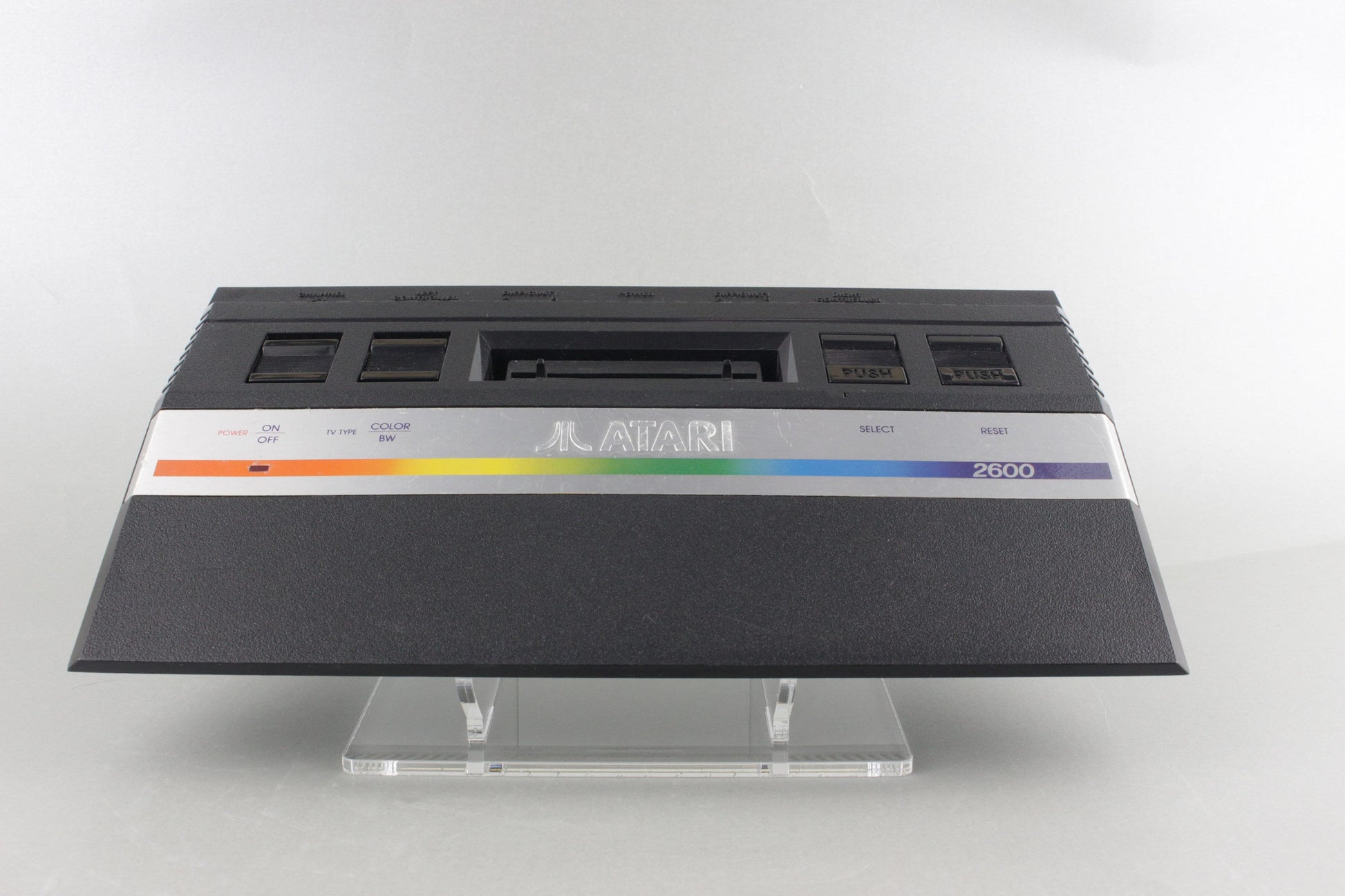 Acryl Aufsteller, Displayständer für Atari 2600 Jr. Konsole