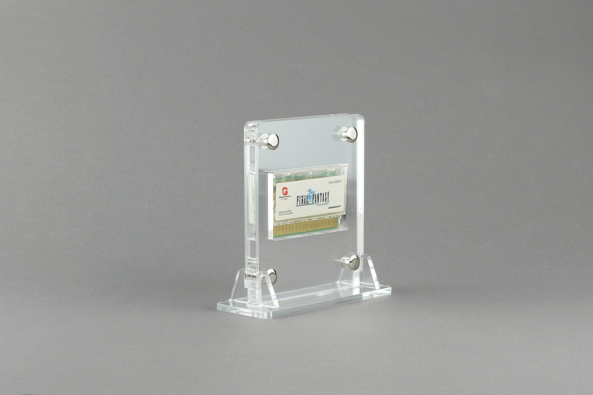 Acryl Aufsteller, Displayständer für Bandai Wonderswan Color Modul