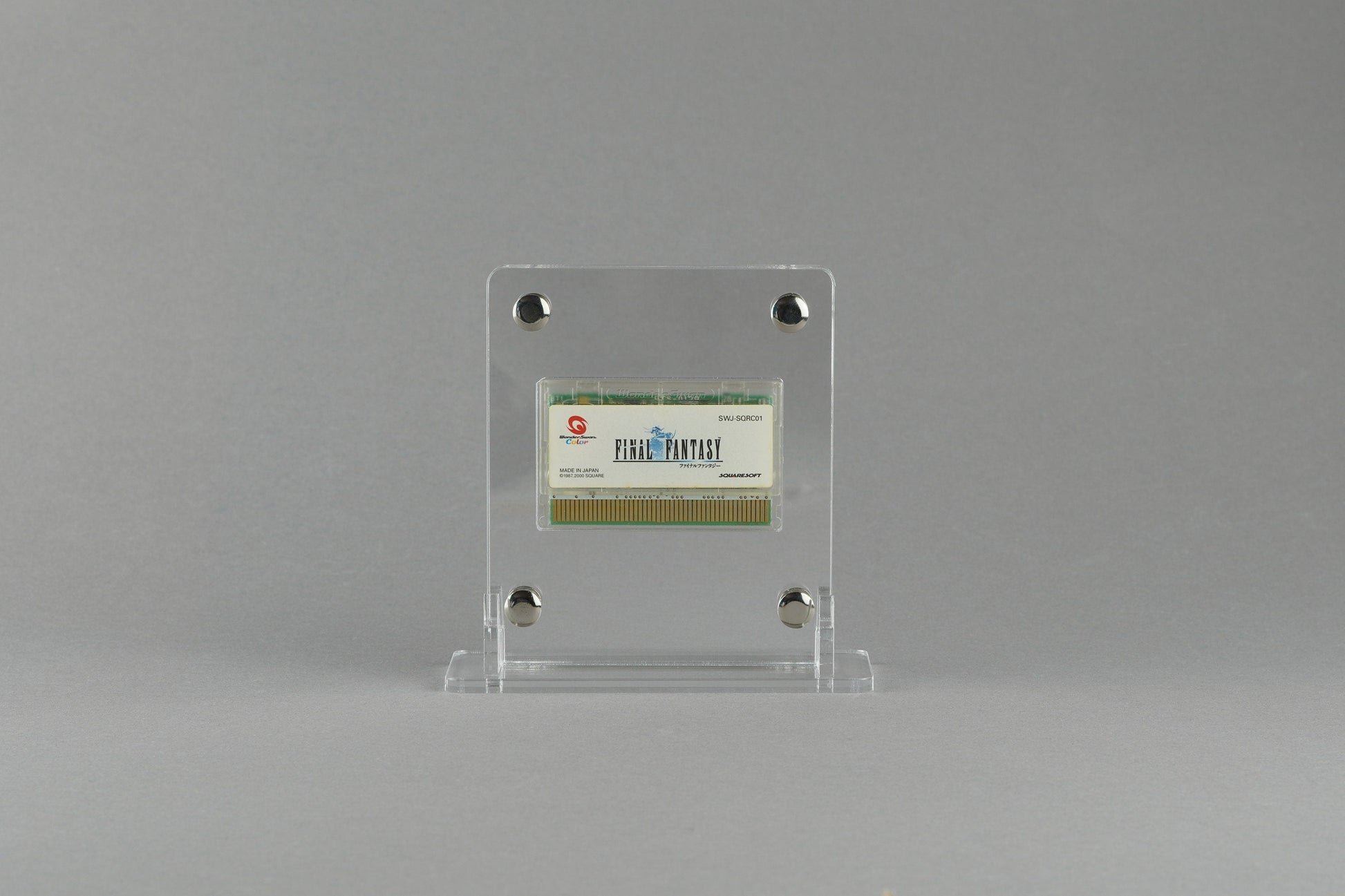 Acryl Aufsteller, Displayständer für Bandai Wonderswan Color Modul