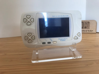 Acryl Aufsteller, Displayständer für Bandai Wonderswan Color