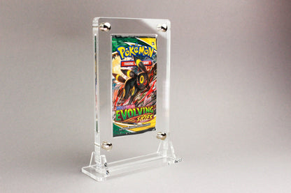 Acryl Aufsteller, Displayständer für Booster Pack für Pokemon TCG Yu-Gi-Oh! uvm.