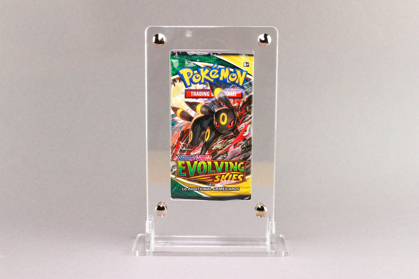 Acryl Aufsteller, Displayständer für Booster Pack für Pokemon TCG Yu-Gi-Oh! uvm.