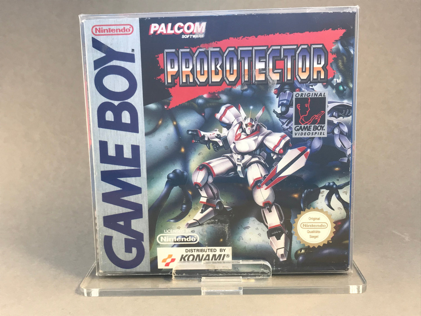 Acryl Aufsteller, Displayständer für Gameboy Spiele OVP  Aufsteller, Displayständerfür Classic, Color, Advance