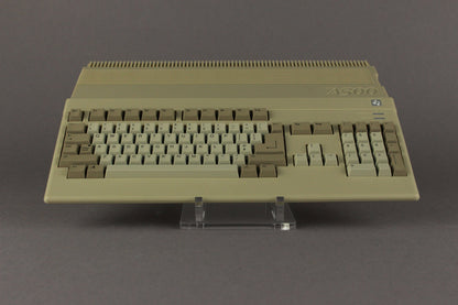 Acryl Aufsteller, Displayständer für Mini Commodore Amiga A500 Mini Horizontal