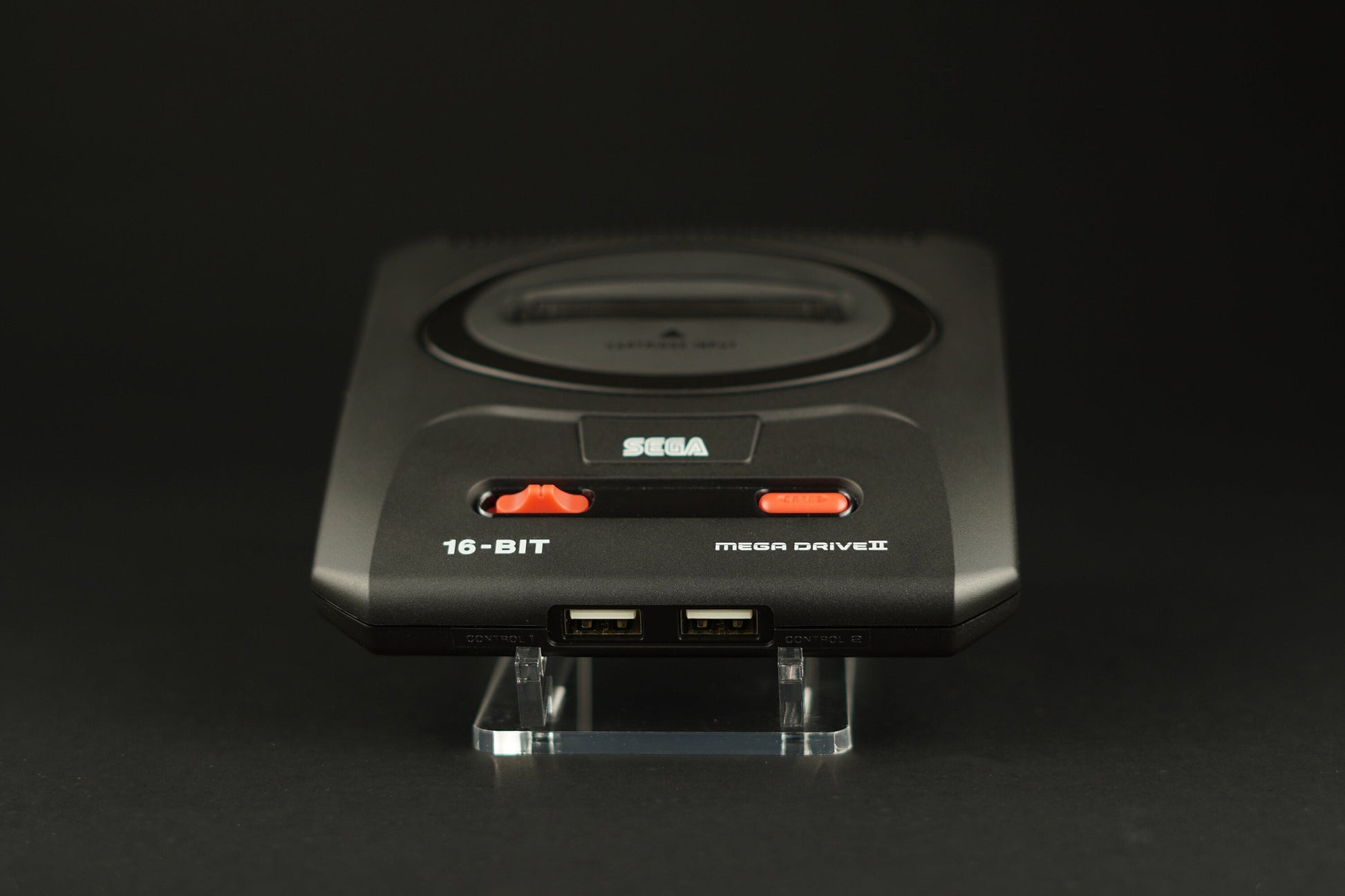 Acryl Aufsteller, Displayständer für Mini SEGA Mega Drive / Genesis 2 Mini