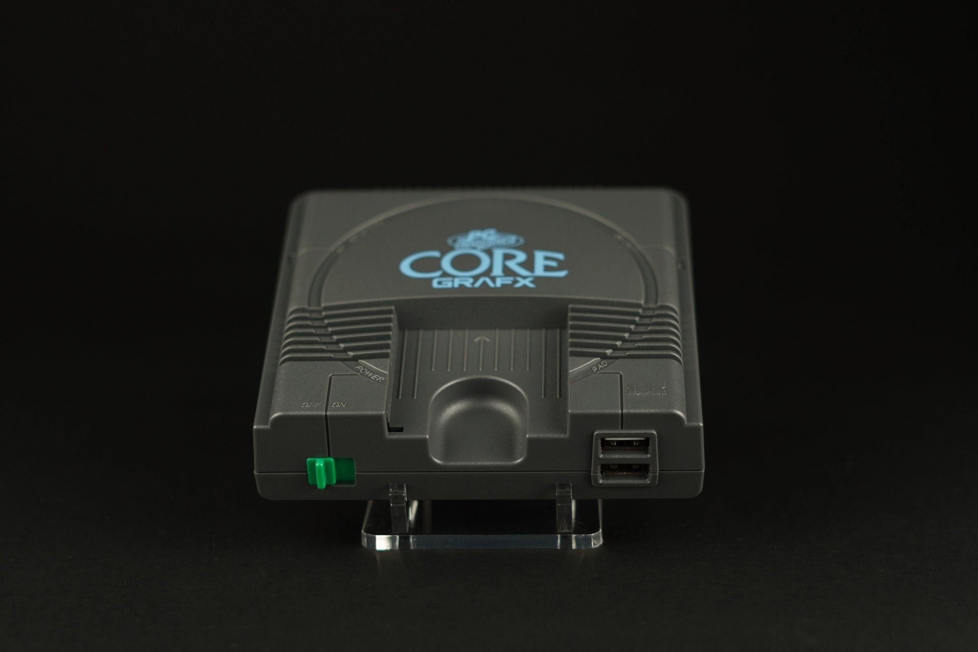 Acryl Aufsteller, Displayständer für Nec PC Engine Core Grafx TurboGrafx-16 Mini