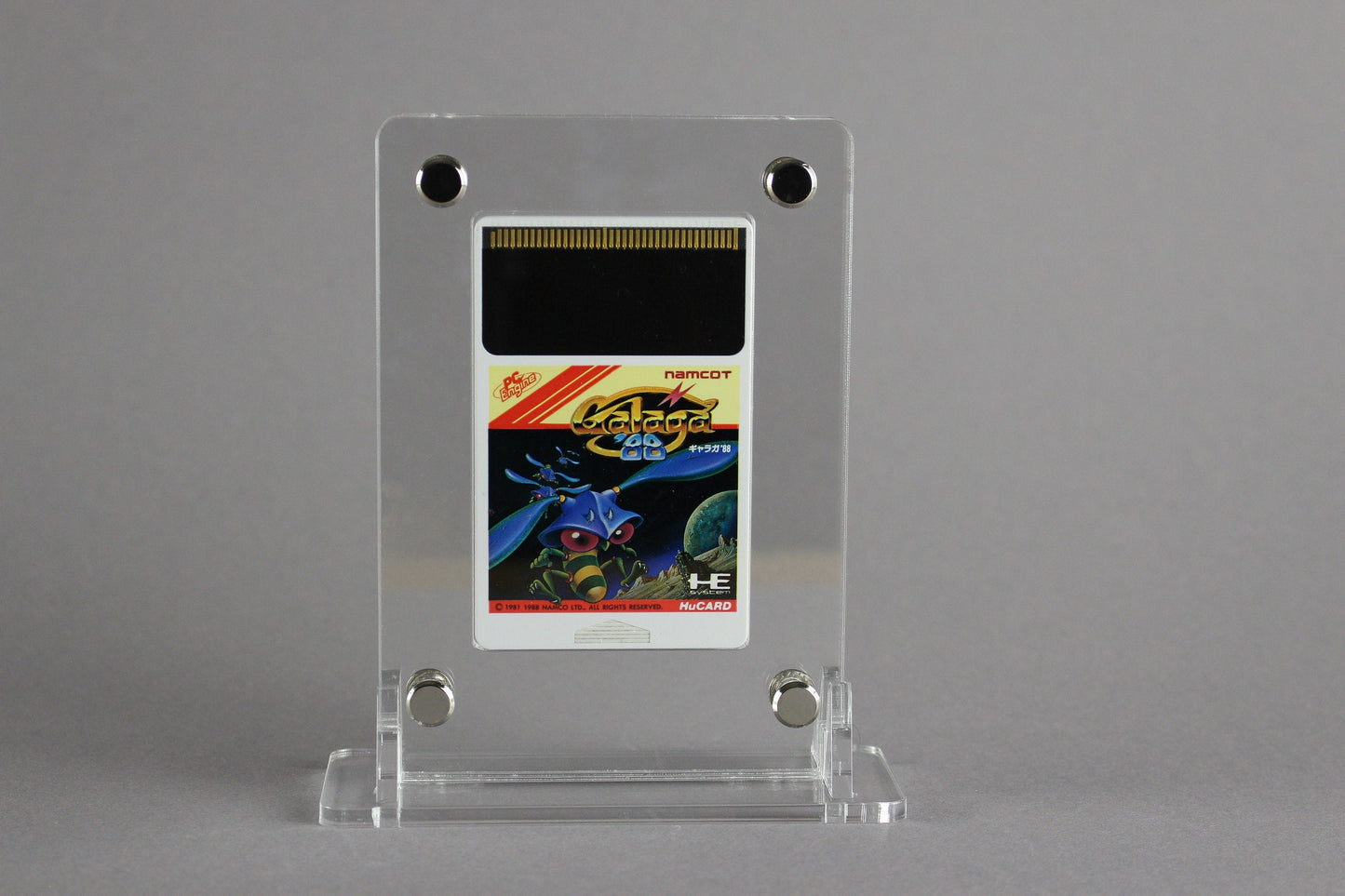 Acryl Aufsteller, Displayständer für NEC PC Engine HuCard Spiel