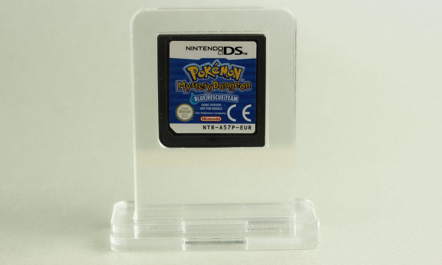 Acryl Aufsteller, Displayständer für Nintendo DS Spiel Game Cartridge Modul