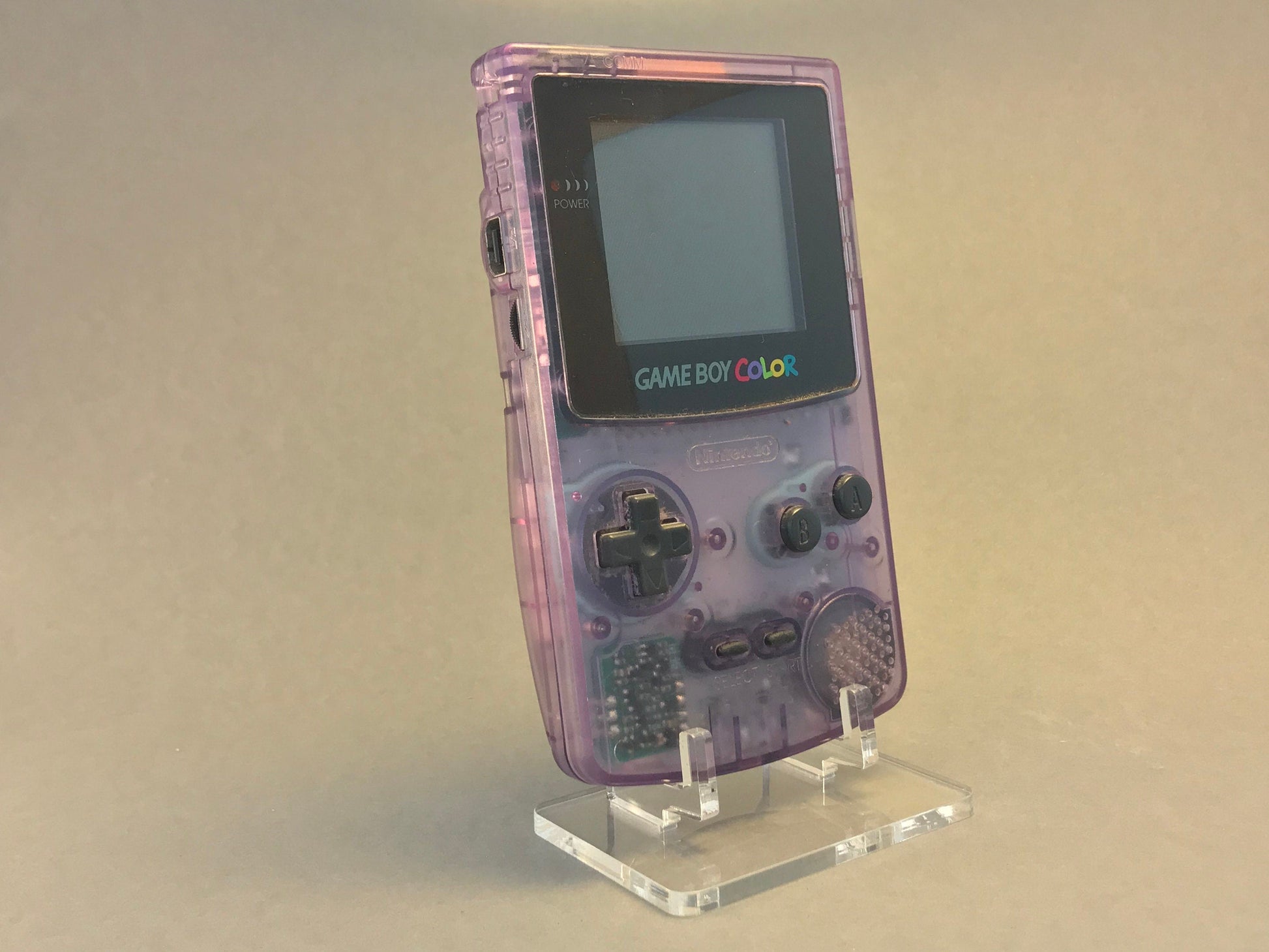 Acryl Aufsteller, Displayständer für Nintendo Game Boy Color