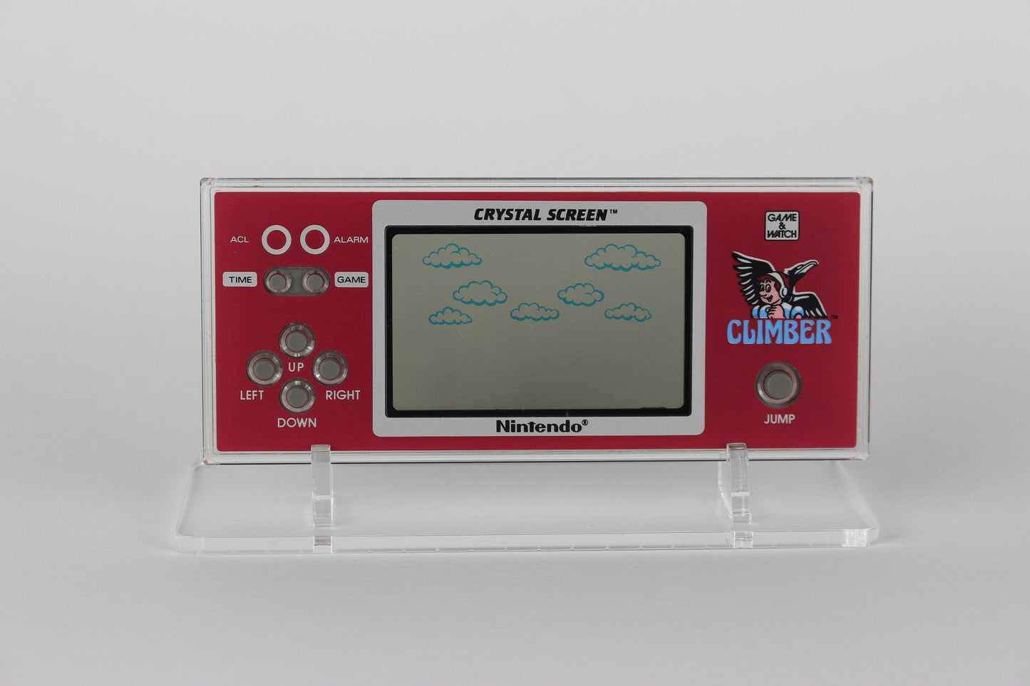 Acryl Aufsteller, Displayständer für Nintendo Game & Watch: Crystal Screen