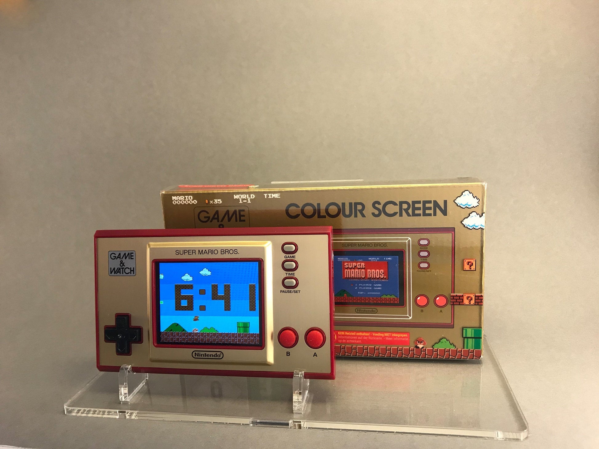 Acryl Aufsteller, Displayständer für Nintendo Game & Watch: Legend of Zelda Box