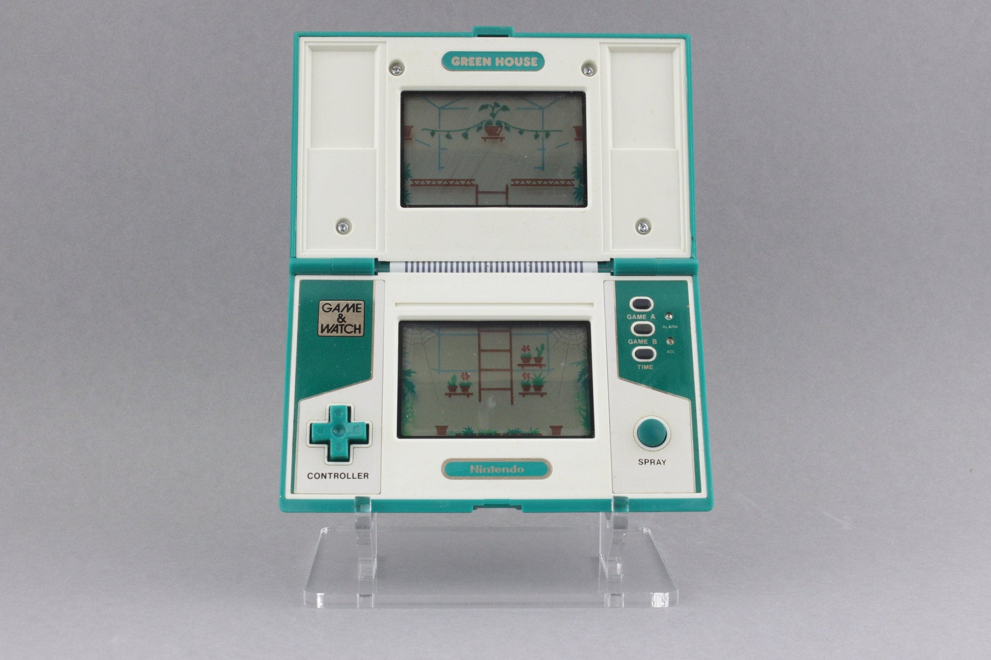 Acryl Aufsteller, Displayständer für Nintendo Game & Watch: Multi-Screen Horizontal