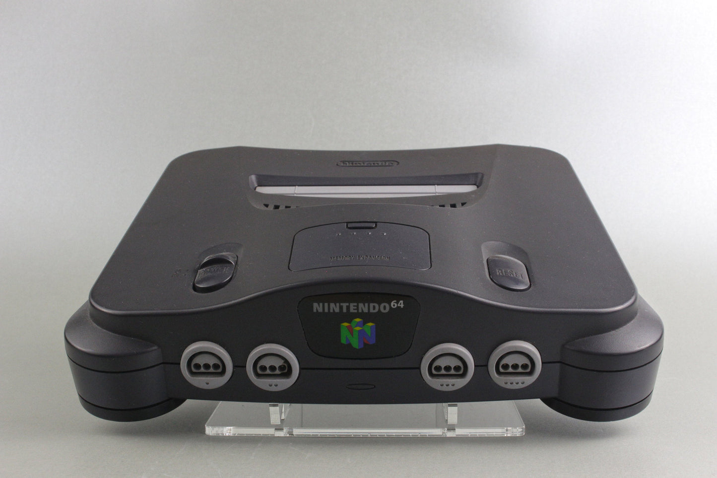 Acryl Aufsteller, Displayständer für Nintendo N64 Konsolen