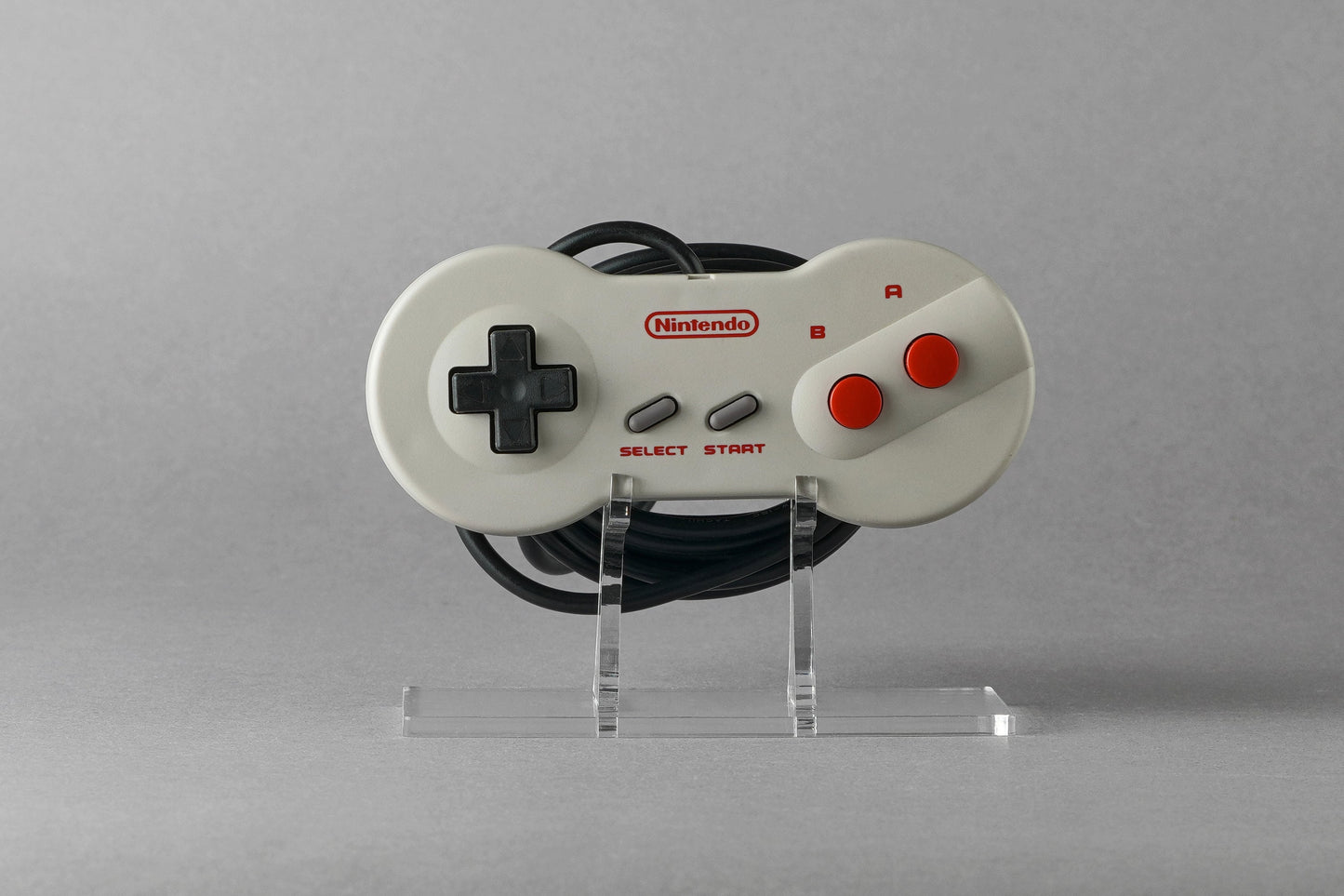 Acryl Aufsteller, Displayständer für Nintendo NES TopLoader "Dogbone" Controller