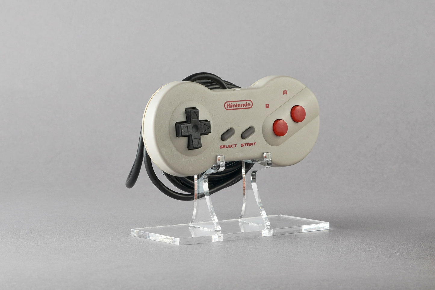 Acryl Aufsteller, Displayständer für Nintendo NES TopLoader "Dogbone" Controller